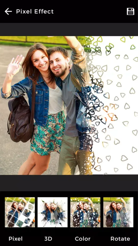 تصاویر Pixel Effect & 3D Effect Photo