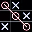 Tic Tac Toe Glowing