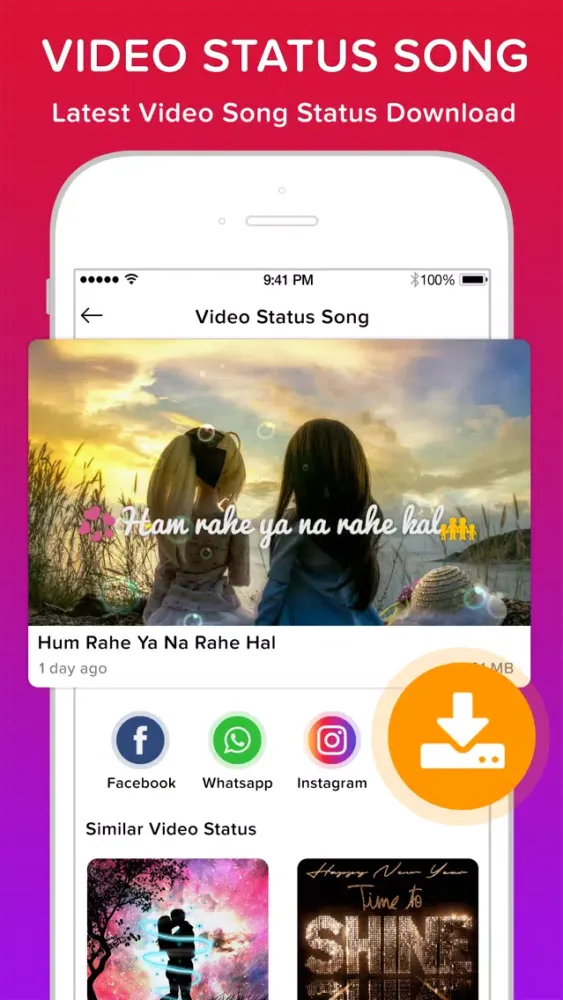 Video Status Song For Whatsapp 스크린샷