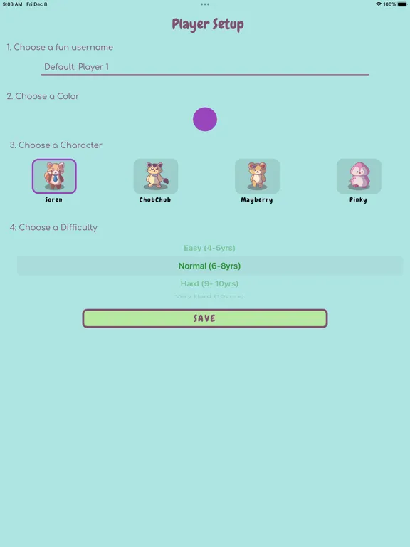 Zrzuty ekranu Matching Game by Guardian Kids iPad 