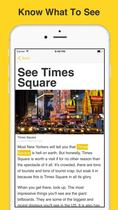 Obvious NYC ~ Travel Guide应用截图