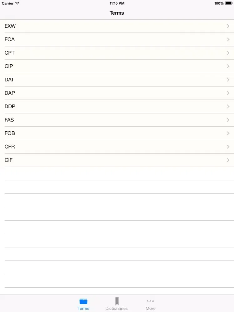 صور Incoterms®2010 & Contracts Lite iPad 
