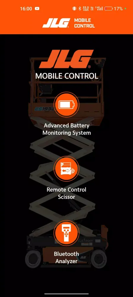 Скриншоты JLG Mobile Control