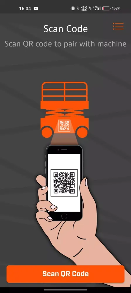 Скриншоты JLG Mobile Control
