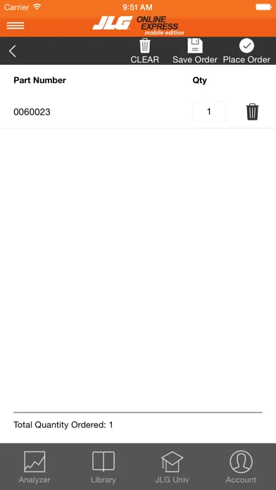 Скриншоты JLG Online Express Mobile