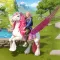 Flying Unicorn Horse Riding