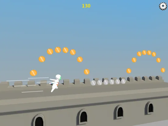Tangkapan skrin Human Run Escape iPad 