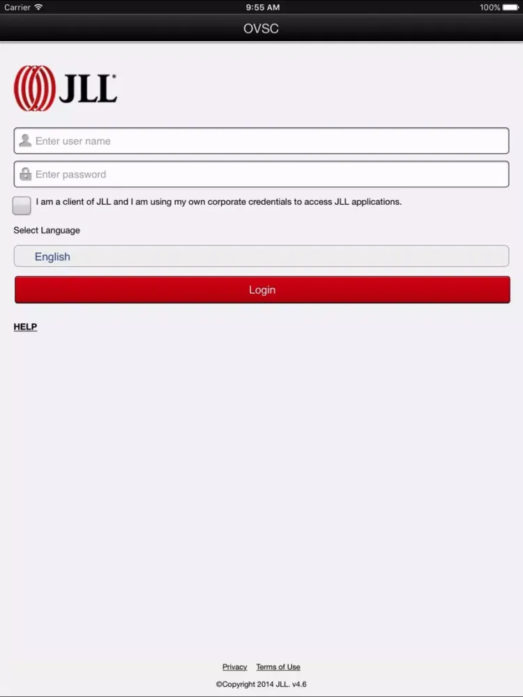 JLL OVSC iPad  Ekran Görüntüleri