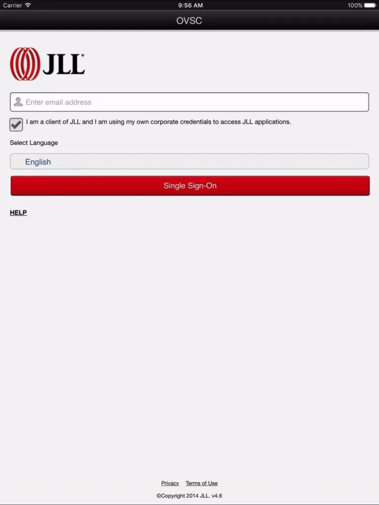 JLL OVSC iPad  Ekran Görüntüleri