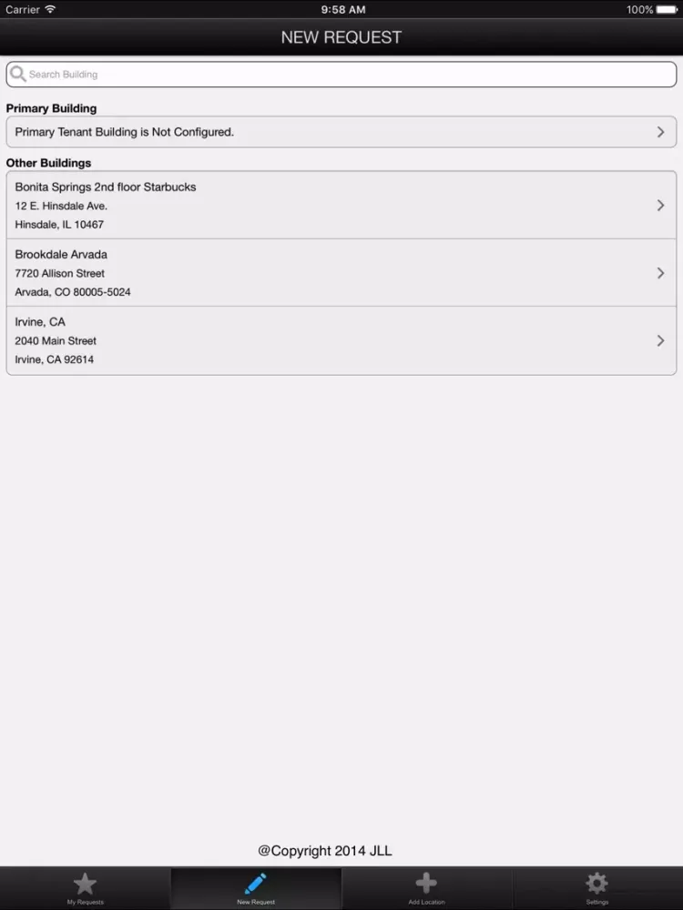 JLL OVSC iPad  Ekran Görüntüleri