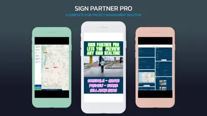 Capturas de tela do Sign Partner Pro