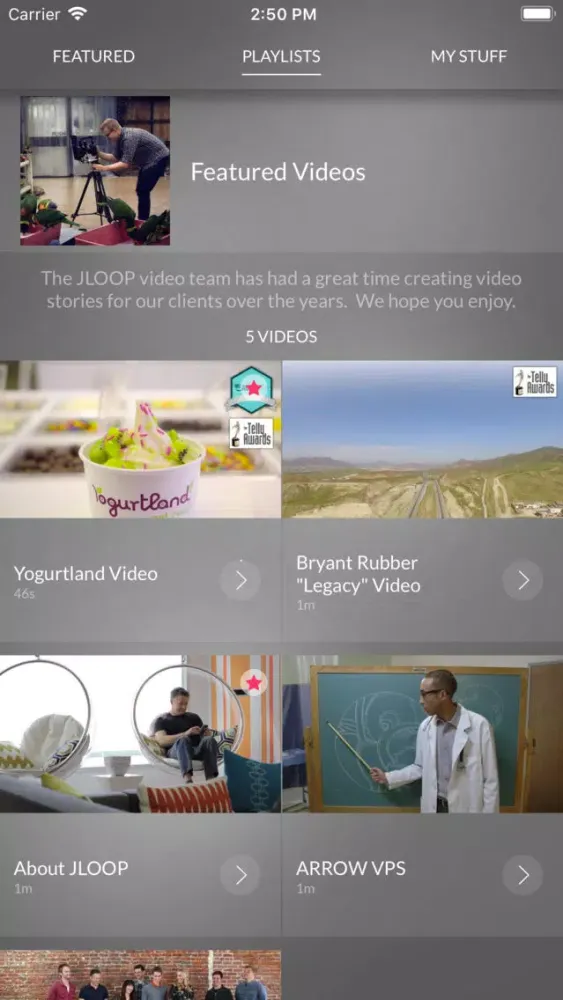 Screenshot di JLOOP TV