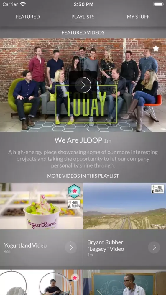 Screenshot di JLOOP TV