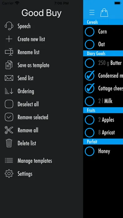 Capturas de tela do Good Buy - the shopping list
