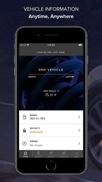 Jaguar Remote应用截图