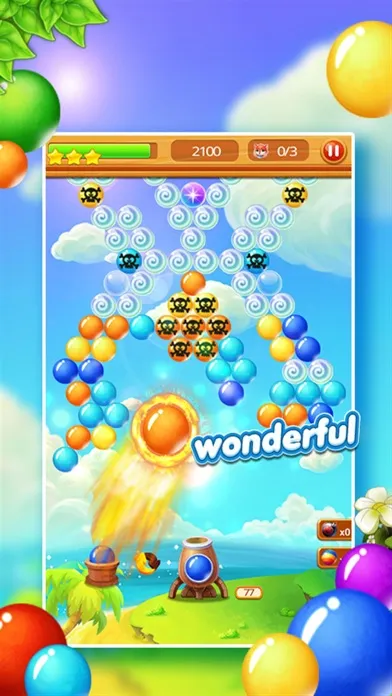 Capturas de pantalla de Bubble shooting war