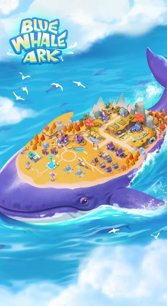Blue Whale Ark：idle survival Screenshots