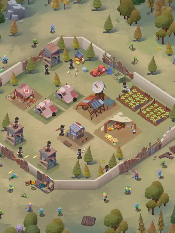 Survivor Base - Zombie Siege iPad  スクリーンショット