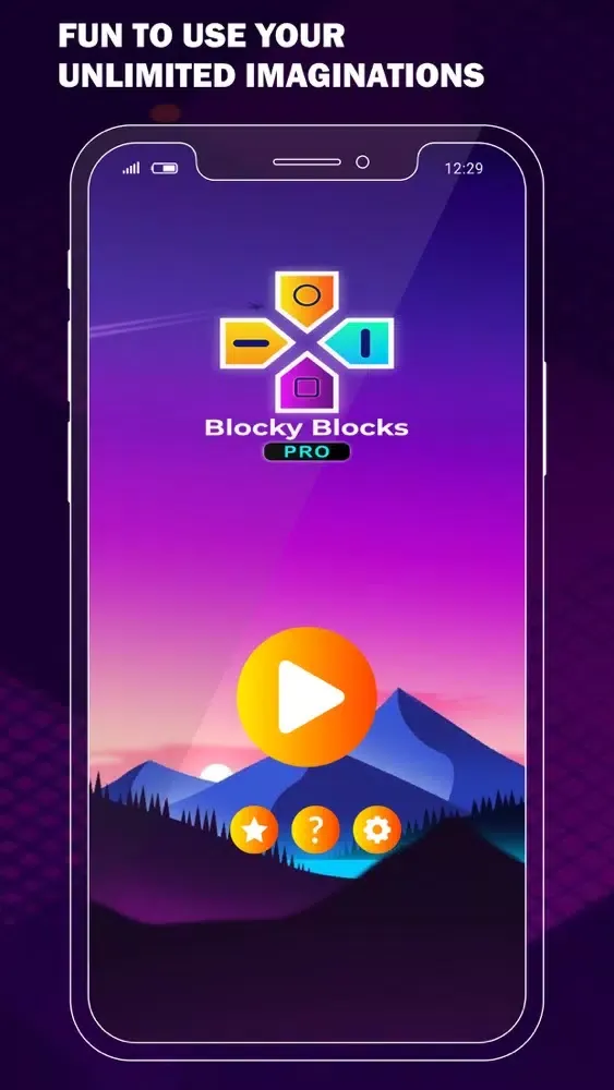 Ảnh chụp màn hình của Blocky Blocks Pro