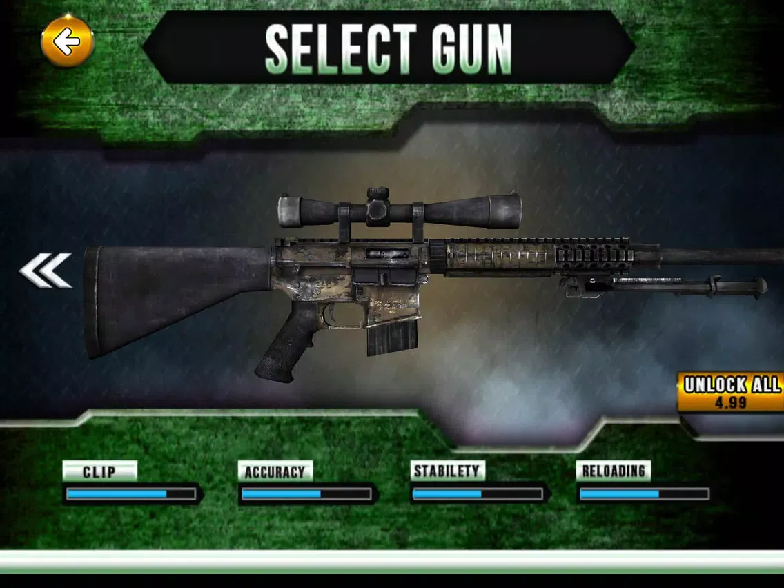 Critical Shot Sniper: Combat Shooting Game iPad  سکرین شاٹس