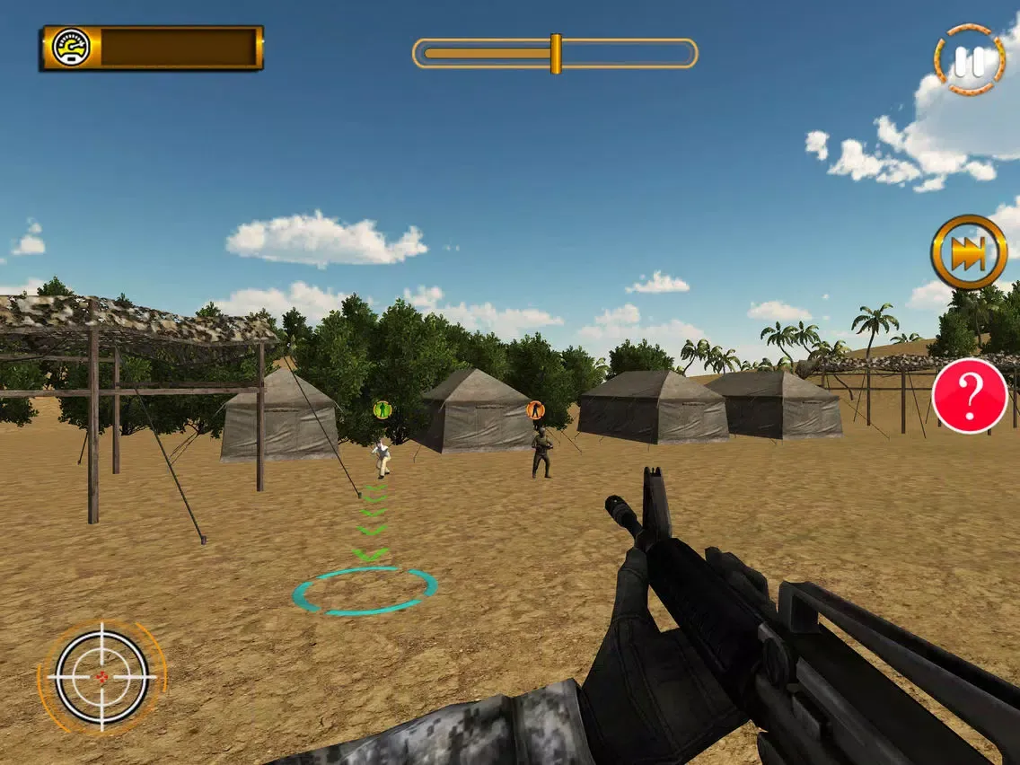 Critical Shot Sniper: Combat Shooting Game iPad  سکرین شاٹس