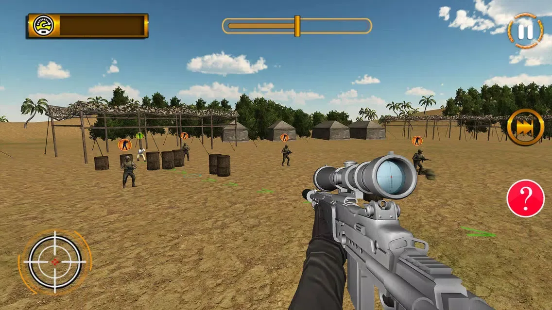 Critical Shot Sniper: Combat Shooting Game سکرین شاٹس