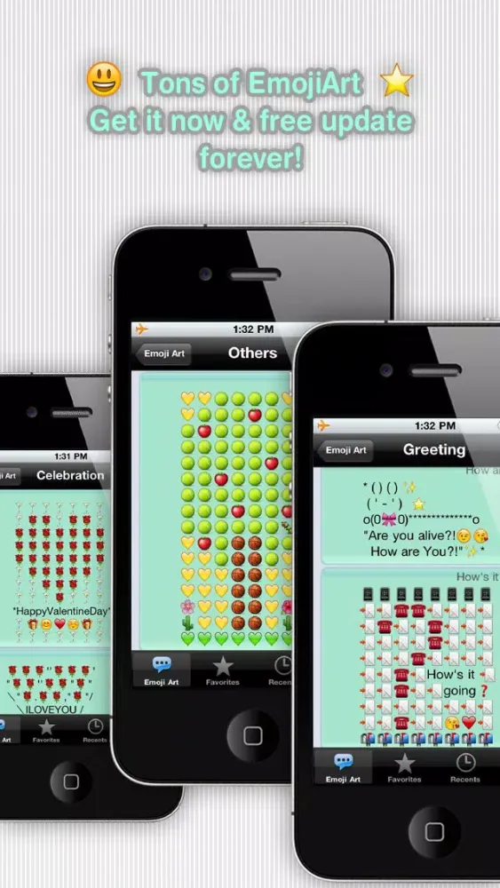 تصاویر EmojiArt for Messengers, SMS, MMS and others