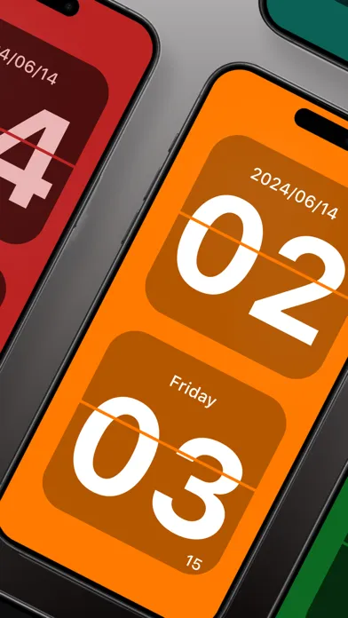 Flip Clock - Display Time 스크린샷