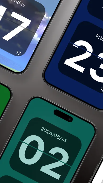 Flip Clock - Display Time 스크린샷