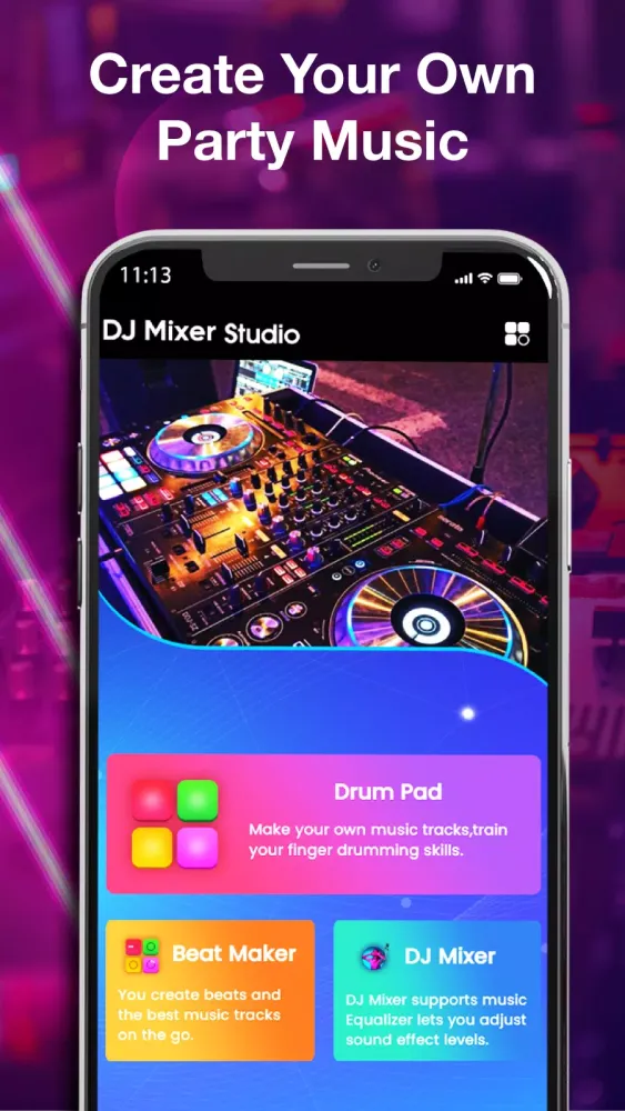 DJ Music Mixer スクリーンショット