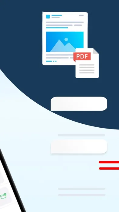 Capturas de tela do Web to PDF Converter Pro