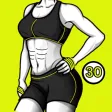 Woman Exercise 30 Days Workout