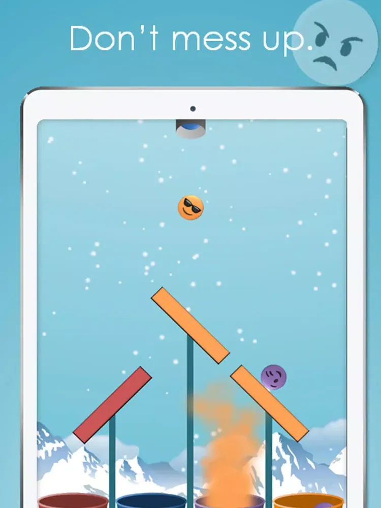 Emoji Free Fall iPad 应用截图