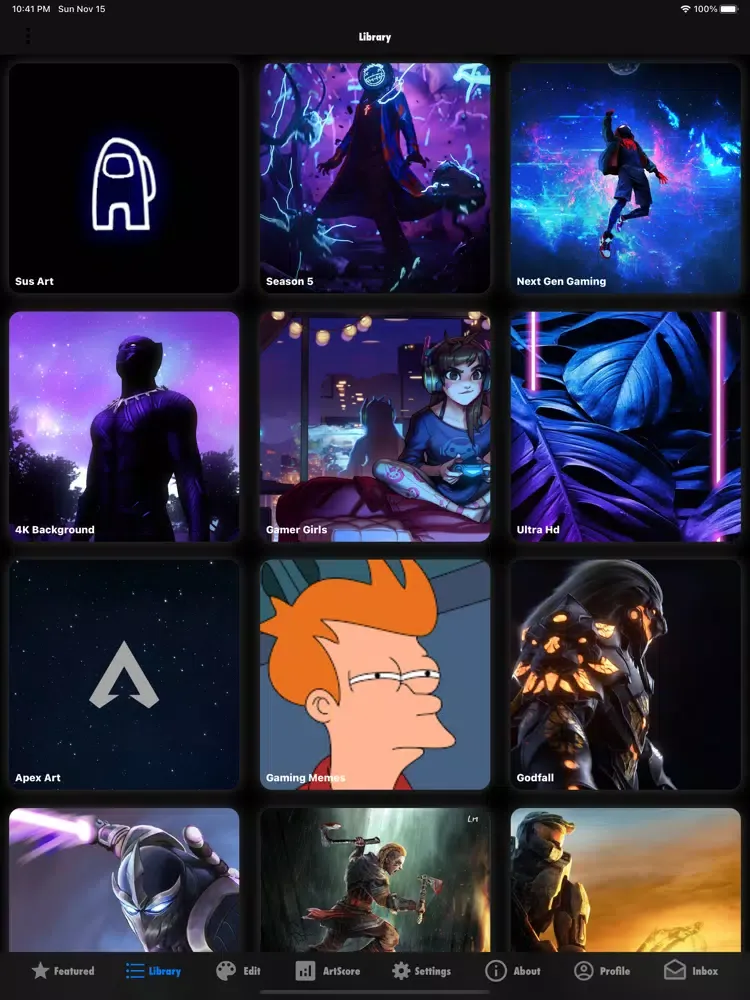 Screenshot di Popular Games: New Wallpapers iPad 