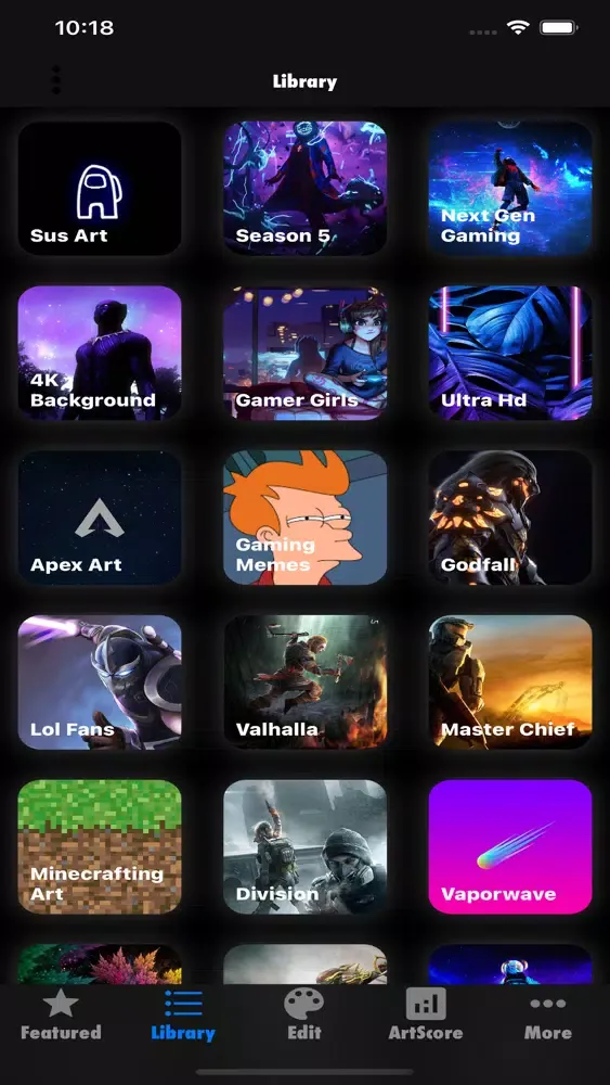 Screenshot di Popular Games: New Wallpapers
