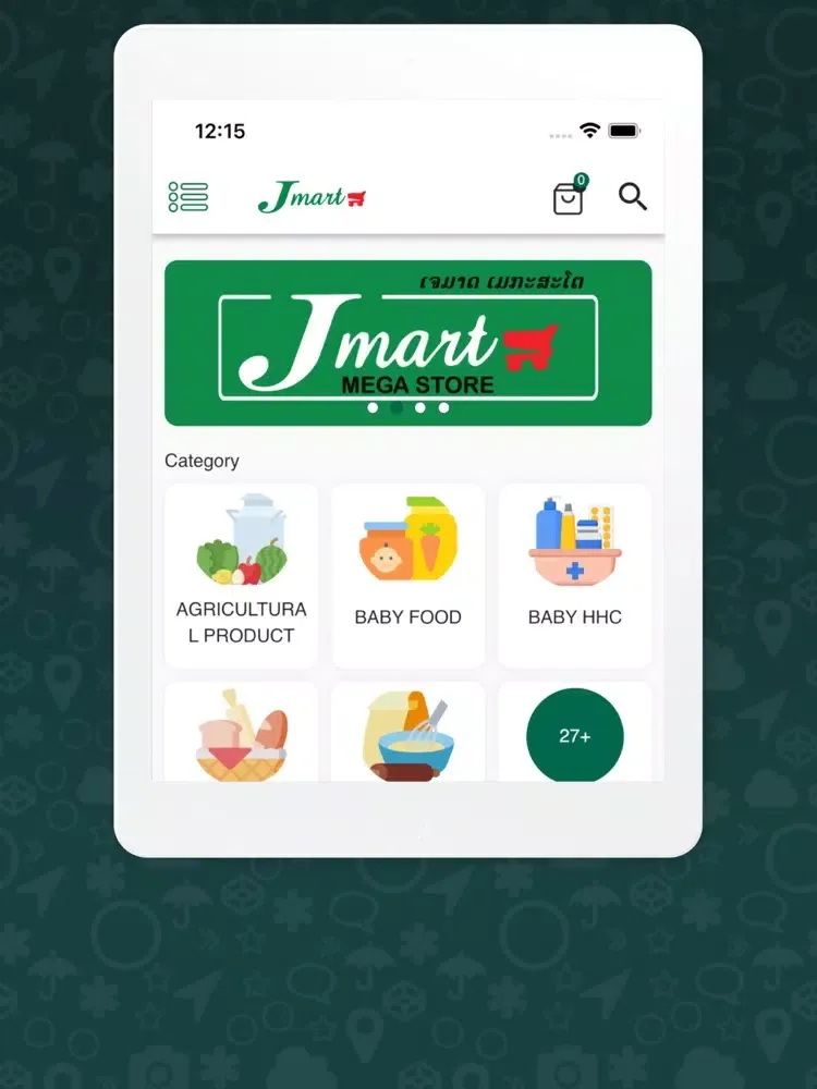 Ảnh chụp màn hình của Jmart Laos iPad 