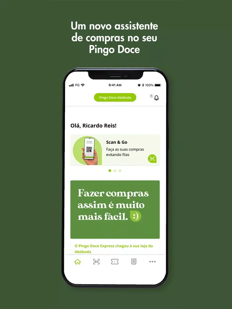 Tangkapan layar Pingo Doce Express