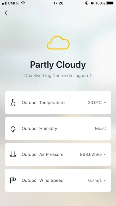 Honeywell Air Comfort سکرین شاٹس