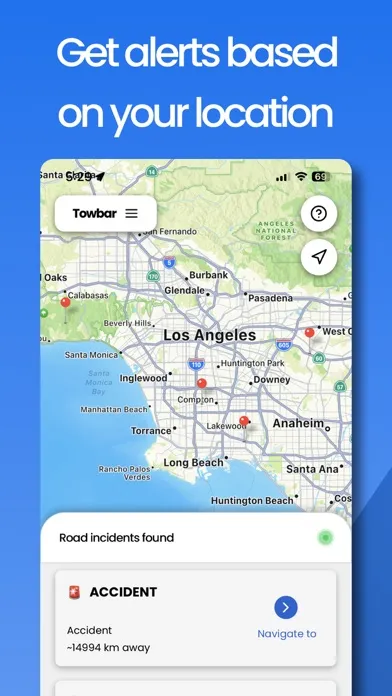 Capturas de pantalla de Towing Job Alerts | Tow Truck