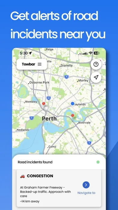 Capturas de pantalla de Towing Job Alerts | Tow Truck