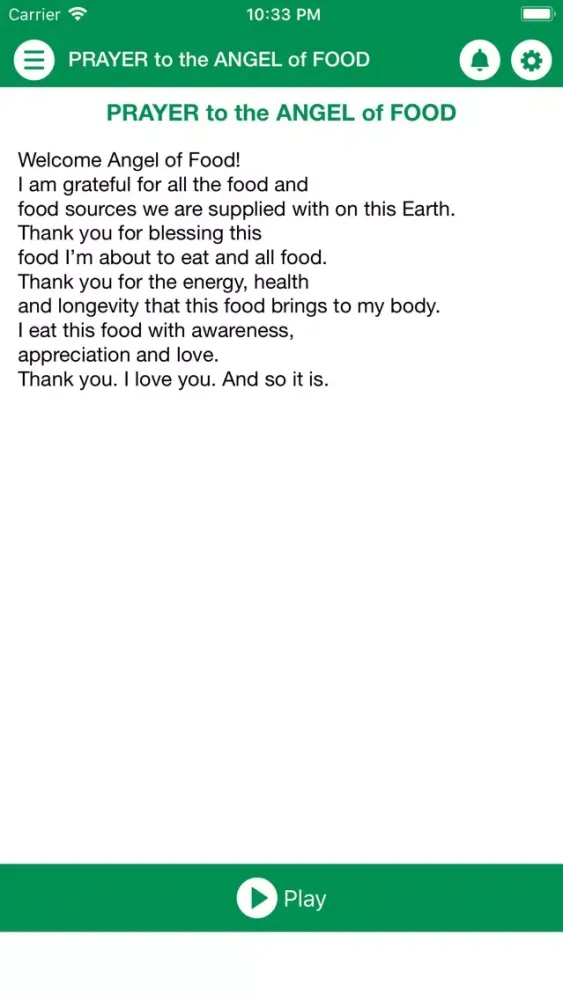 PRAYER To The ANGEL Of FOOD Screenshots
