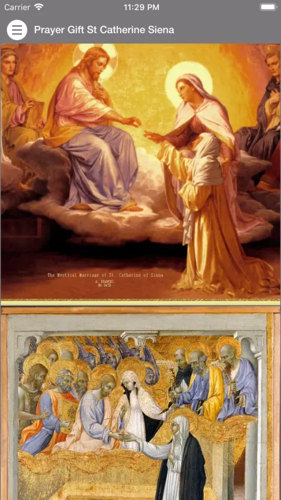 Prayer Gift St Catherine Siena Screenshots