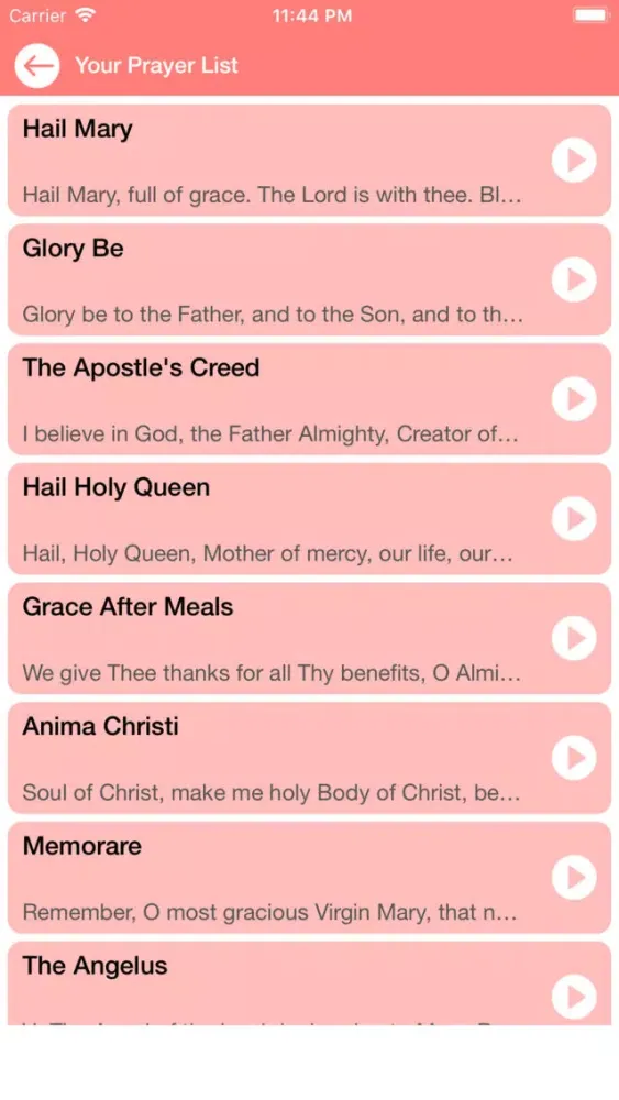 Prayers Guardian Angel Prayer应用截图
