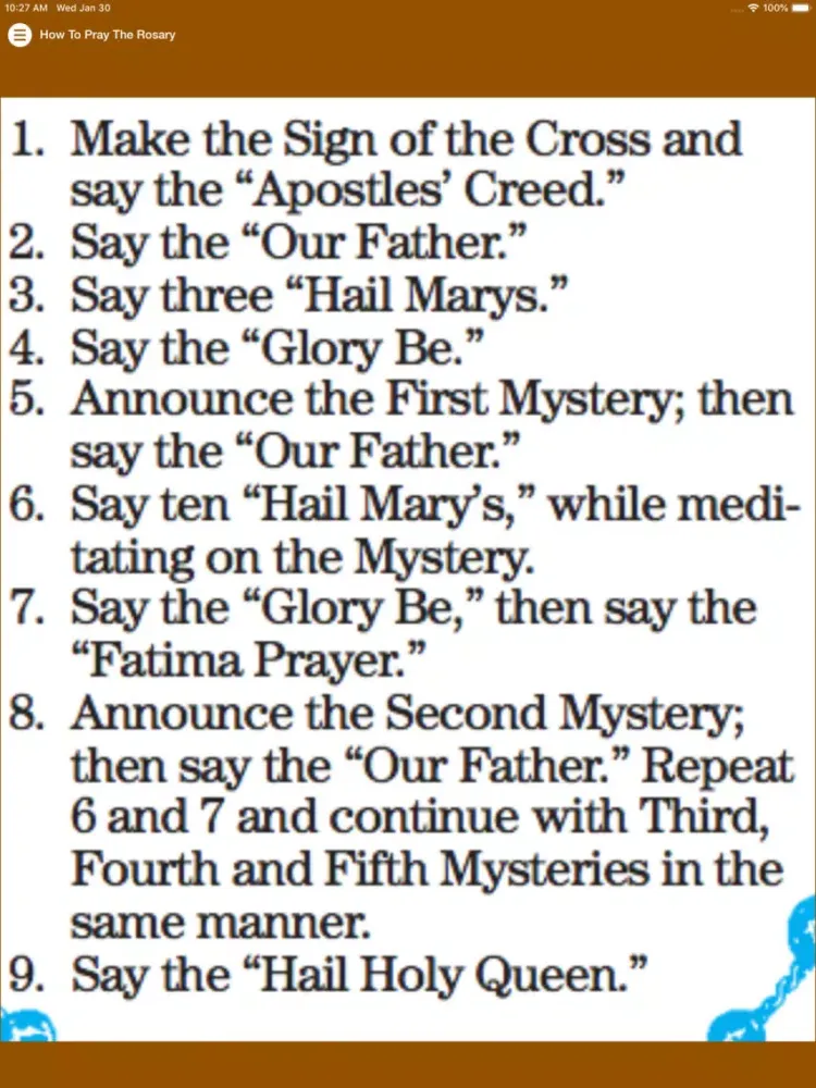 تصاویر How To Pray The Rosary iPad 