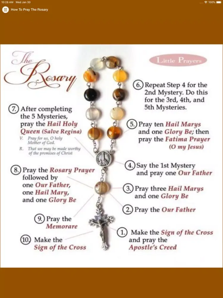 تصاویر How To Pray The Rosary iPad 
