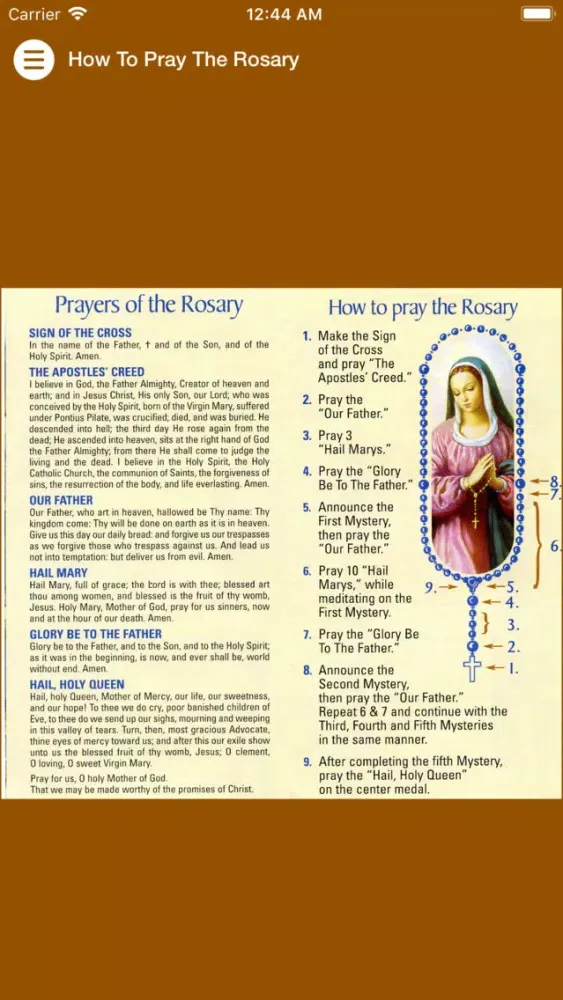 تصاویر How To Pray The Rosary