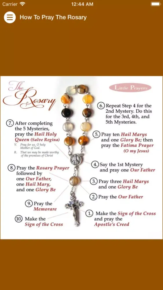 تصاویر How To Pray The Rosary