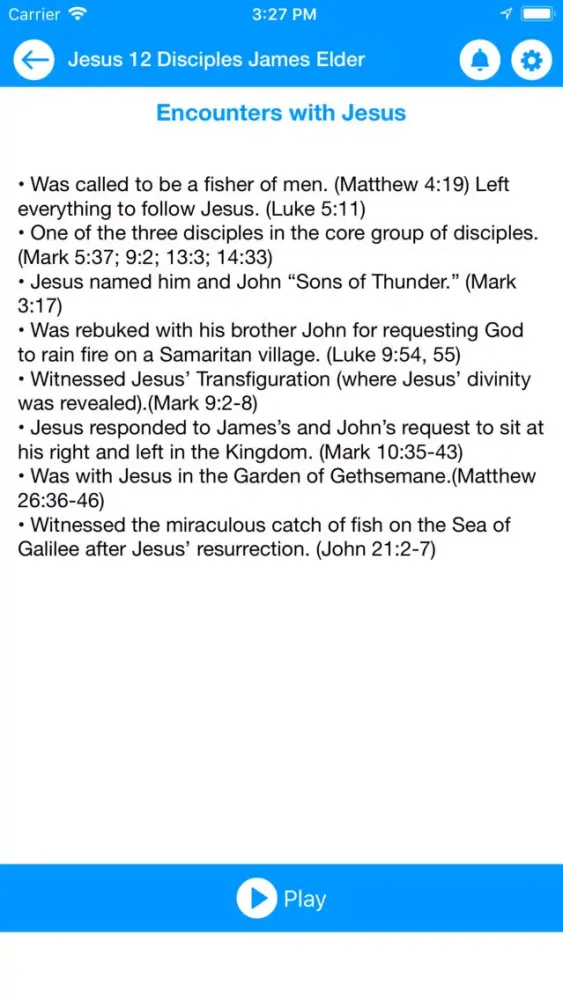 Jesus 12 Disciples James Elder应用截图