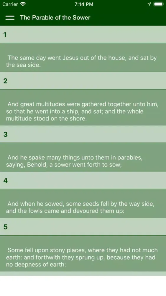 Parables Of Jesus Christ 1应用截图