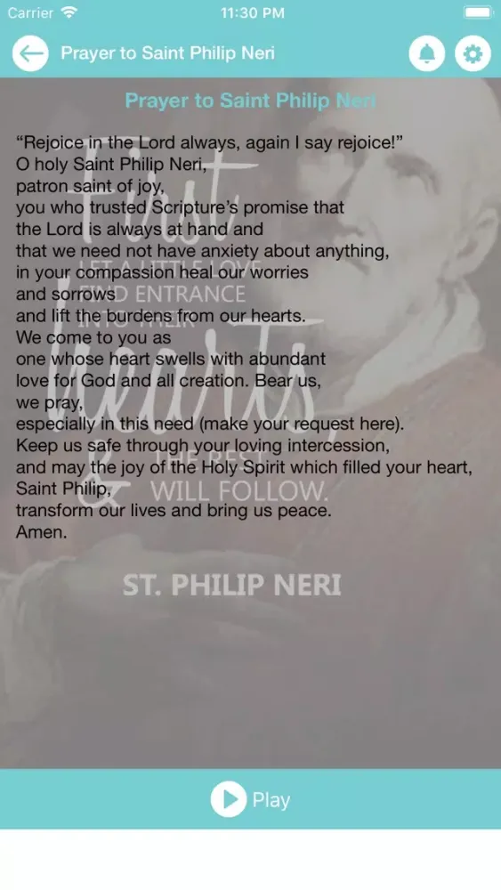 Prayer to Saint Philip Neri Screenshots